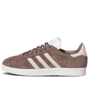 New Adidas Gazelle Womens Sneaker Earth Strata White, Size 10